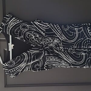 Black and white women's dress size 10